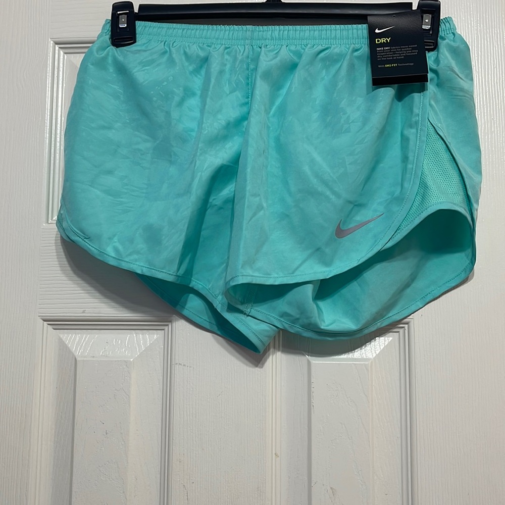 Women’s Nike Running shorts color light blue size Small